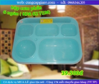 KHAY CƠM PHẦN, Khay nhựa (KPA 62 TEM), cửa hàng bán sỉ khay cơm phần, đại lý bán sỉ nhựa gia dụng giá rẻ nhất